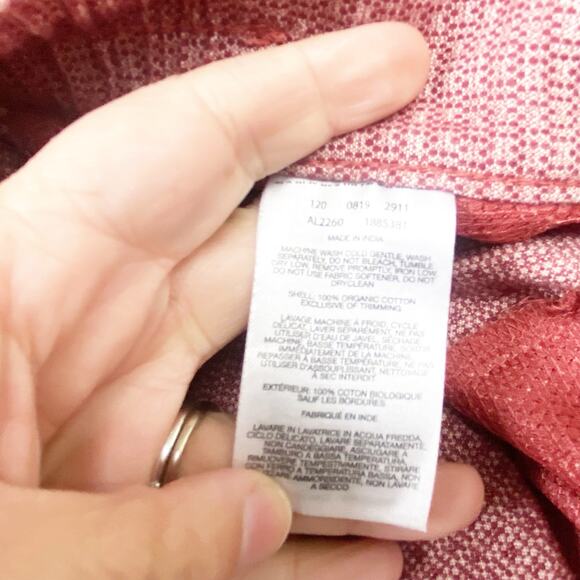 2/$30 Columbia Small Womens Red Summer Chill High Rise Belted Above Knee Skirt - Picture 10 of 12